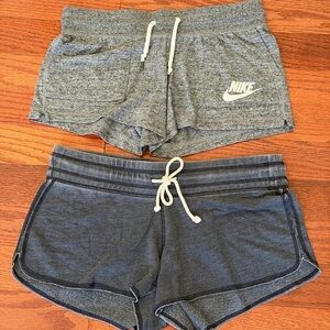 2 Pair Nike/Old Navy Casual Lounge Shorts M